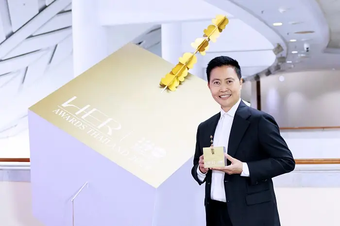 นางสาวจันทร์นภา สายสมร บอสใหญ่ฟิล์ม ลามิน่า รับรางวัล HER AWARDS 2024 จากหน่วยงาน UN