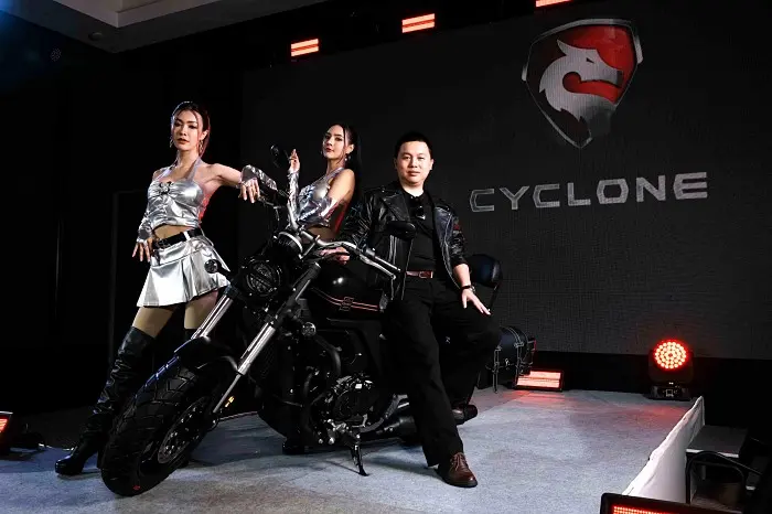 มอเตอร์ไซค์แบรนด์น้องใหม่จากจีน Cyclone เปิดตัวรุ่นแรก สไตล์ครุยเซอร์ CYCLONE RA401 ปี 2025