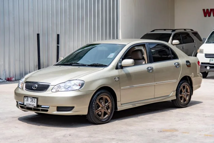 รถเก๋งมือสองราคา150000 Toyota Corolla Altis ปี 2002