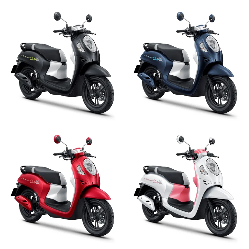 มอเตอร์ไซค์ประหยัดน้ำมัน Honda Scoopy