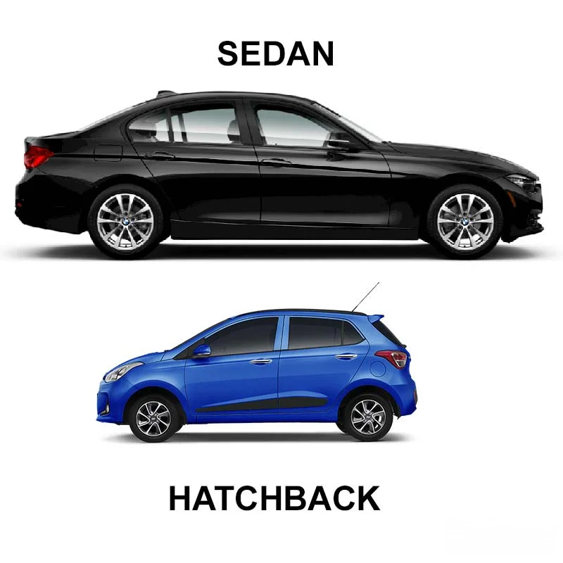 รถยนต์ hatchback และรถซีดาน คืออะไร