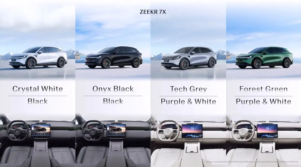 ZEEKR 7X ปี 2025