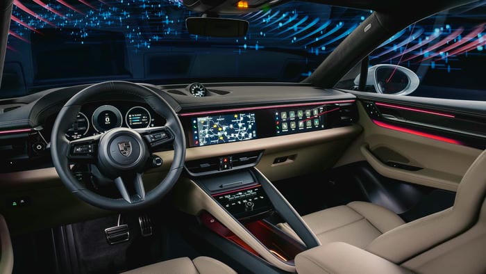 ภายใน Porsche Macan Electric 2025 รถยนต์ไฟฟ้าแบบ SUV ภายใน Porsche Macan Electric 2025 รถยนต์ไฟฟ้าแบบ SUV