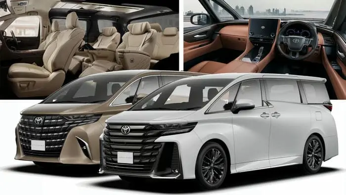Toyota Vellfire และ Toyota Alphard 2023 Toyota Vellfire และ Toyota Alphard 2023