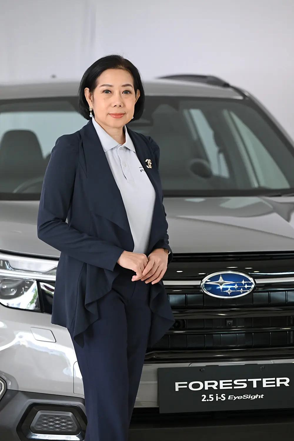 นางสาวสุรีทิพย์ ละอองทอง โฉมทองดี ผู้จัดการทั่วไป บริษัท ทีซี ซูบารุ (ประเทศไทย) 