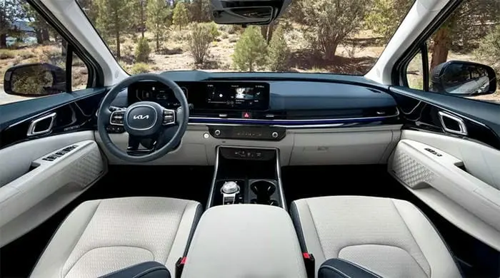 ภายใน Kia Carnival LX ภายใน Kia Carnival LX