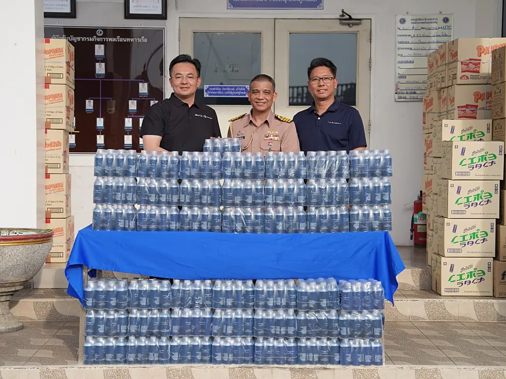 BYD และ Rêver Automotive ผนึกกำลังช่วยผู้ประสบภัยน้ำท่วมภาคใต้ มอบสิ่งของและน้ำดื่มผ่านกองทัพเรือ