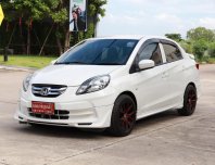 2013 Honda BRIO 1.2 Amaze S รถเก๋ง 4 ประตู  ผ่อน 5,xxx.- รถบ้านแท้มือเดียว ออกรถ 0 บาท