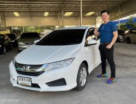 Honda City I-VTEC ตัวTop ปี 2015 สีขาว