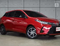 2022 Toyota Yaris 1.2 Sport Hatchback AT ไมล์เเท้ 2หมื่น รับประกันจาก TOYOTA 3ปี 100,000KM B4584