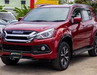 2019 Isuzu Mu X 1.9 DA DVD Navi The Onyx สีแดงเข้มสวยหรูมาก ชุดแต่งจัดเต็ม รถครอบครัว 7 ที่นั่ง
