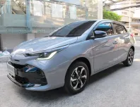 2023 TOYOTA NEW YARIS 1.2 SMART เกียร์AUTO สีเทา มือเดียว รถสวยสภาพใหม่ ฟรีดาวน์ ออกรถ 0 บาท