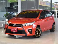 Toyota YARIS 1.2 J ปี 2014 ไม่เคยติดแก๊สแน่นอน รถบ้านแท้ๆ สวยเดิมทั้งคันรับประกัน ยางสวย ฟรีดาวน์