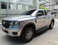 2023 FORD RANGER OPEN CAB 2.0 TURBO HI-RIDER XL+ เกียร์ธรรมดา สีเทา วิ่งน้อย 12,619 กม. รถสวยสภาพใหม