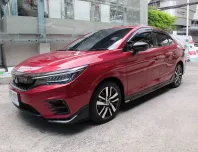 2022 HONDA CITY TURBO 1.0 RS AUTO สีแดง รุ่นTOP ปุ่มSTART วิ่งน้อย 32,119 กม. มือเดียว รถสวยสภาพใหม่