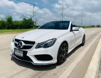  Benz E250 Cabriolet AMG Sport Plus ปี 2016