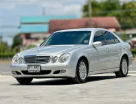 2004 Mercedes-Benz E200 Kompressor 1.8 Elegance รถเก๋ง 4 ประตู รถสภาพดี มีประกัน