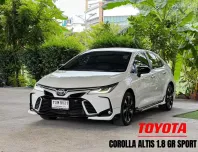 GR Sport 1.8 เกียร์ออโต้ เกรดพรีเมี่ยม Toyota Corolla Altis  รถเก๋ง 4 ประตู 