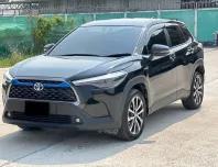ขาย รถมือสอง 2021 Toyota Corolla Cross Hybrid Premium รถเก๋ง 5 ประตู 