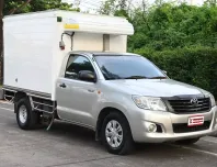 Toyota Vigo 2.7 CHAMP SINGLE J 2012 กระบะตู้เย็นภายในสแตนเลส พร้อมใช้งาน ติดแก๊ส LPG 