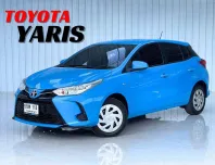 สีฟ้า Toyota YARIS 1.2 Entry รถเก๋ง 5 ประตู รถสภาพดี มีประกัน