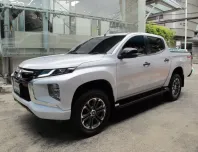 2022 MITSUBISHI TRITON DOUBLE CAB 2.4 GT PLUS เกียร์ธรรมดา สีขาวมุก ปุ่มSTRAT  วิ่งน้อย 26,388 กม