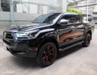 2020 TOYOTA REVO DOUBBLECAB 2.4 MID PRERUNNER (BI-LED) เกียร์ธรรมดา สีดำ  วิ่ง 27,727 กม. รถสวย