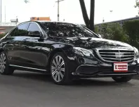 Benz E350e 2.0 W213 Exclusive 2017 รถบ้านมือเดียวใช้งานน้อยไมล์เพียง 7 หมื่นกว่าโล ตัวท๊อปสุด 