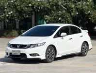 2014 Honda CIVIC 1.8 ES i-VTEC รถเก๋ง 4 ประตู รถมือเดียว