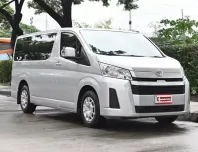 Toyota Hiace 2.8 ECO 2020 รถตู้เตี้ยเจาะกระจกเบาะ 1 แถวใช้วิ่งงานเซอร์วิสได้แถมจอแอนดรอยซ์ ฟรีดาวน์ 