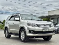 2012 Toyota Fortuner 3.0 V 4WD SUV ดาวน์ 0%