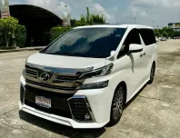 2015 Toyota VELLFIRE 2.5 รถตู้/MPV รถสวย ไมล์แท้ มือเดียวป้ายแดง 