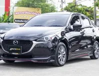 2023 Mazda 2 1.3 C Sedan รถสวยสภาพพร้อมใช้งาน สีดำยอดฮิตสวยหรูมาก รุ่นนี้มาไวไปไวมาก 