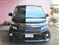 2014 Toyota VELLFIRE 2.4 ZG Edition รถออกปี 2014 รถบ้านมือเดียว ตัว Topสุด เครดิตดีฟรีดาวน์ได้เลย