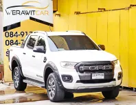 Ford Ranger 2.0 DOUBLE CAB WildTrak 4WD Pickup ปี 2019 เครื่องดีเซล เกียร์ auto 10 สปีด