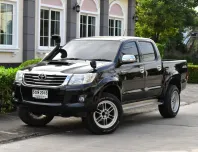 Toyota Hilux Vigo  Champ 2.5E Prerunner 4ประตู  ปี 2012 สีดำ ออโต้ ดีเซล ไมล์ 85,*** km.