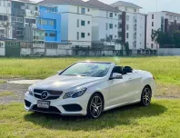 2013 Mercedes-Benz E200 2.0 AMG Dynamic Cabriolet รถสภาพดี มีประกัน ไมล์แท้ 