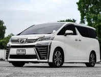 Toyota Vellfire 2.5 Z G Edition Facelift ปี 2018 เบาะมิ๊กกี้เม้าส์ สภาพสวยมาก ออฟชั่นครบ ๆ