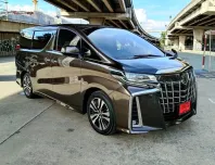 2019 Toyota ALPHARD 2.5 รถตู้/MPV รถบ้านแท้ ไมล์น้อย มือเดียวป้ายแดง 