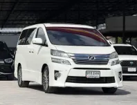 2012 TOYOTA VELLFIRE, 2.4 V โฉม ปี08-14 รถเข้าศูนย์ทุกระยะ