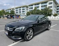 2018 Mercedes-Benz C350e 2.0 e Avantgarde Plug-in Hybrid รถเก๋ง 4 ประตู รถบ้านแท้ ไมล์น้อย 