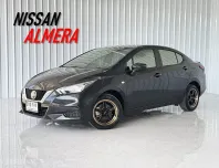 รถมือเดียว Nissan Almera 1.0 EL  TURBO รถเก๋ง 4 ประตู ฟรีดาวน์