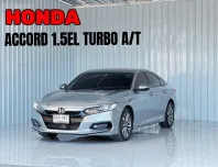 ฟรีดาวน์ Honda ACCORD 1.5 TURBO รถเก๋ง 4 ประตู 