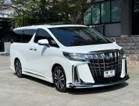 2023 TOYOTA ALPHARD SC รถมือเดียว ปี 2023 แท้ รถเข้าเช็คระยะศูนย์ TOYOTA ตลอด รถไม่เคยมีอุบัติเหตุ