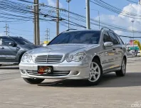 Benz C180 Kompressor 1.8 W203 2006 รถบ้านมือเดียวรถเดิมของเจ้าของร้านเอง รถศูนย์แท้
