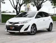 Toyota Yaris 1.2 Mid 2020 รถบ้านมือเดียวใช้งานน้อยไมล์เพียง 4 หมื่นกว่าโล เครดิตดีฟรีดาวน์ได้