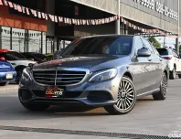 Benz C350e 2.0 W205 Exclusive 2018 รถมือเดียวใช้งานน้อยไมล์เพียง 4 หมื่นกว่าโล ตัว Plug-in Hybrid