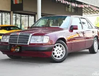 Benz 300E W124 Classic 3.0 1991 รถบ้านมือเดียวพร้อมใช้งานอุปกรณ์ใช้งานได้ทุกอย่าง