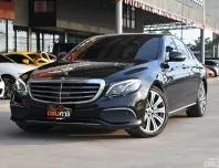 Benz E350e 2.0 W213 Exclusive 2017 ใช้งานน้อยไมล์เพียง 7 หมื่นกว่าโล ตัวปลั้กอินไฮบริดสุดประหยัด