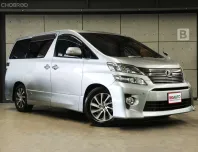 2013 Toyota Vellfire 2.4 Z G Edition AT (เบาะมิกกี้เม้าส์) Model สุดท้ายโฉม AH20 ไมล์แท้ B9435